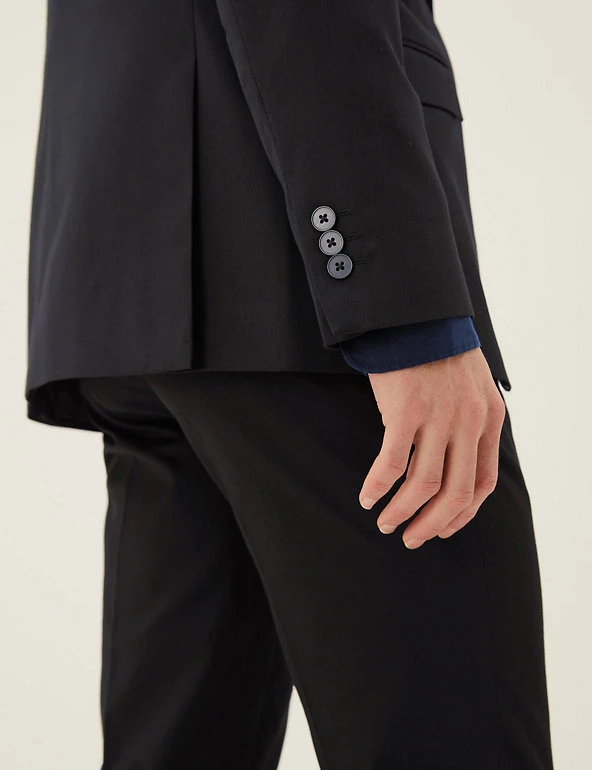 M&S Collection All Suit Strokes Slim Fit Jacket 14 M&S Collection All Suit Strokes Slim Fit Jacket - Image 14