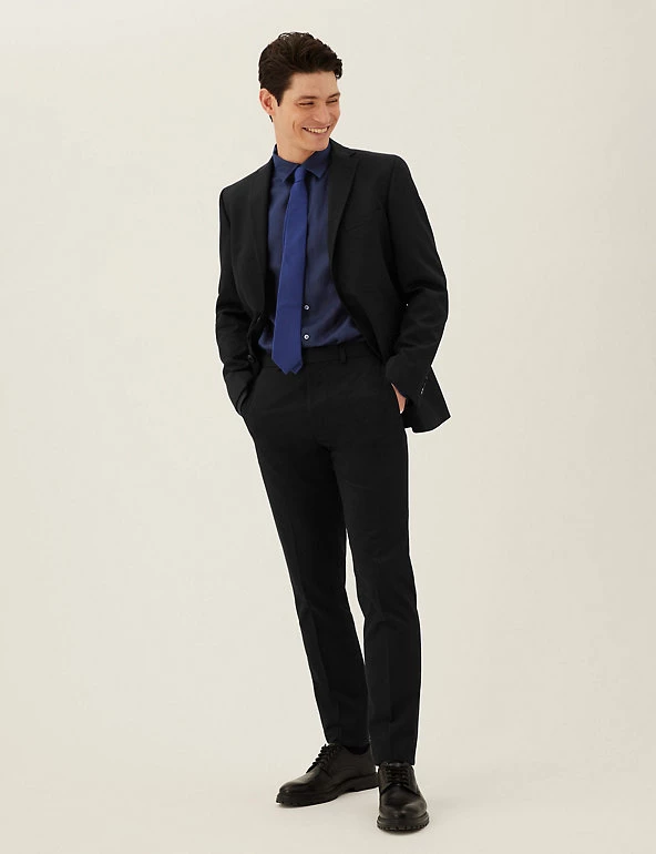 M&S Collection All Suit Strokes Slim Fit Jacket 16 M&S Collection All Suit Strokes Slim Fit Jacket - Image 16
