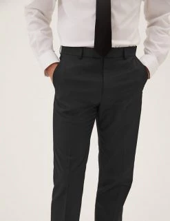 M&S Collection Men Regular Fit Trousers -New In Mens Store SD 03 T15 0998Y Y0 X EC 3