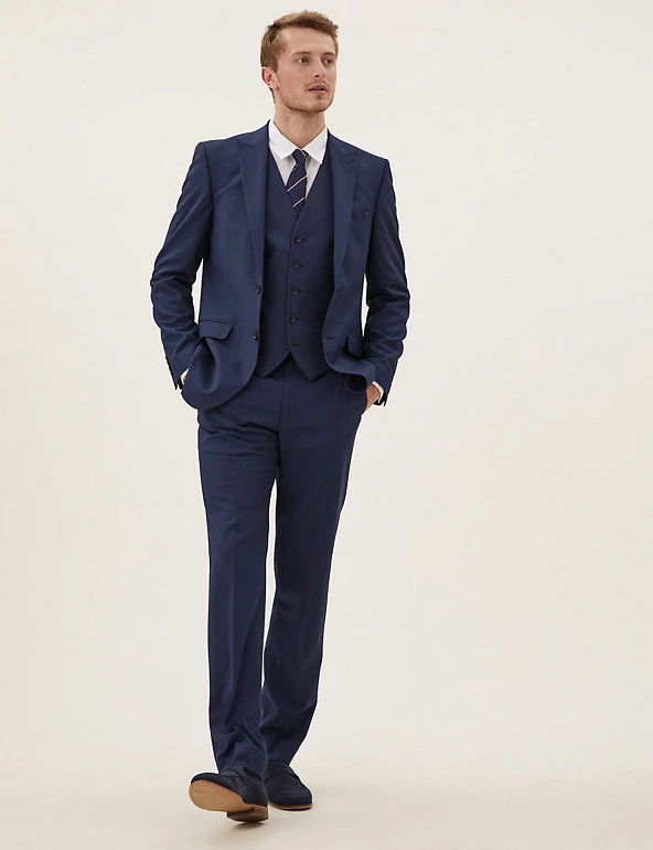 M&S Collection Men's Waistcoats Tailored Fit Waistcoat 5 M&S Collection Men's Waistcoats Tailored Fit Waistcoat - Image 5