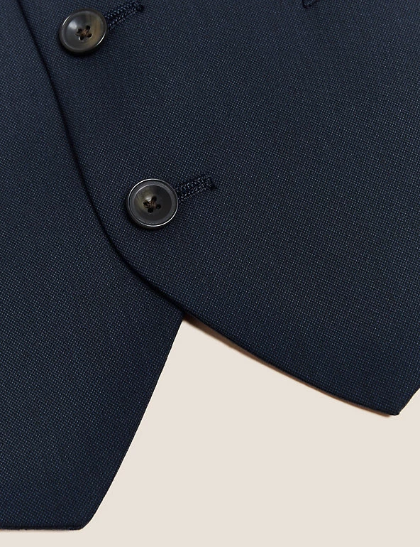 M&S Collection Men's Waistcoats Tailored Fit Waistcoat 7 M&S Collection Men's Waistcoats Tailored Fit Waistcoat - Image 7