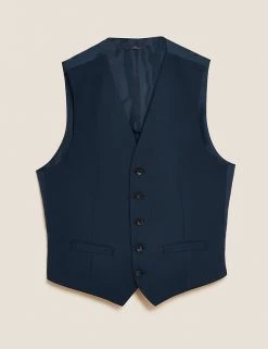 M&S Collection Men's Waistcoats Tailored Fit Waistcoat 8 M&S Collection Men's Waistcoats Tailored Fit Waistcoat -New In Mens Store SD 03 T15 1655M XB X EC 90