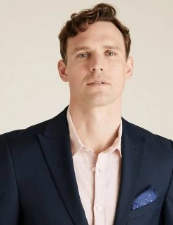 M&S Collection Men Tailored Fit Jacket With Stretch -New In Mens Store SD 03 T15 1655T F0 X EC 4