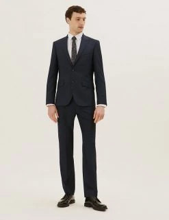 M&S Collection Men Tailored Fit Jacket With Stretch -New In Mens Store SD 03 T15 1655T VP X EC 1