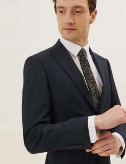 M&S Collection Men Tailored Fit Jacket With Stretch -New In Mens Store SD 03 T15 1655T VP X EC 2