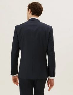 M&S Collection Men Tailored Fit Jacket With Stretch -New In Mens Store SD 03 T15 1655T VP X EC 3