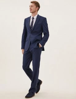 M&S Collection Men Tailored Fit Jacket With Stretch -New In Mens Store SD 03 T15 1655T XB X EC 1