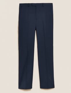 M&S Collection Men Tailored Fit Trousers With Stretch -New In Mens Store SD 03 T15 1656T XB X EC 90