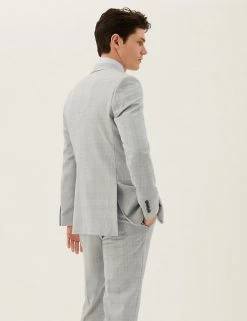 M&S Collection Men's Coats & Jackets Slim Fit Check Jacket 10 M&S Collection Men's Coats & Jackets Slim Fit Check Jacket -New In Mens Store SD 03 T15 1713F T1 X EC 2