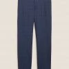 M&S Collection Smart Trousers Slim Fit Checked Trousers