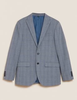 M&S Collection Men's Coats & Jackets Tailored Fit Check Jacket 7 M&S Collection Men's Coats & Jackets Tailored Fit Check Jacket -New In Mens Store SD 03 T15 1721T E1 X EC 90