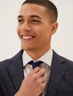 M&S Collection Men Regular Fit Check Jacket -New In Mens Store SD 03 T15 1737Y E0 X EC 2