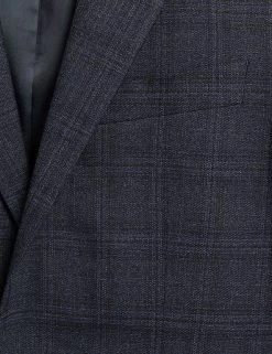 M&S Collection Men Regular Fit Check Jacket -New In Mens Store SD 03 T15 1737Y E0 X EC 7