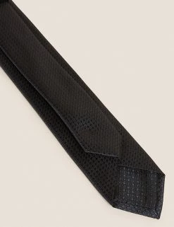 M&S Collection Men's Ties Skinny Geometric Tie -New In Mens Store SD 03 T15 1791M Y0 X EC 1