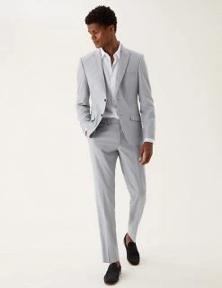 M&S Collection Men's Coats & Jackets Skinny Fit Jacket -New In Mens Store SD 03 T15 1797S T0 X EC 4