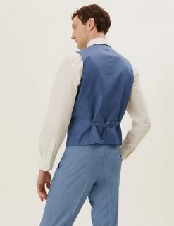 M&S Collection Men's Waistcoats Slim Fit Waistcoat -New In Mens Store SD 03 T15 1797W HP X EC 1