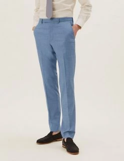 M&S Collection Men's Trousers Slim Fit Trousers -New In Mens Store SD 03 T15 1798F HP X EC 1