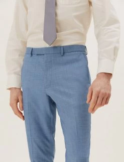 M&S Collection Men's Trousers Slim Fit Trousers -New In Mens Store SD 03 T15 1798F HP X EC 2