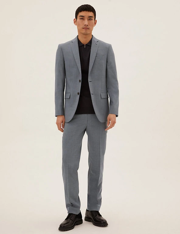 M&S Collection Men's Coats & Jackets The Ultimate Tailored Fit Jacket 7 M&S Collection Men's Coats & Jackets The Ultimate Tailored Fit Jacket - Image 7