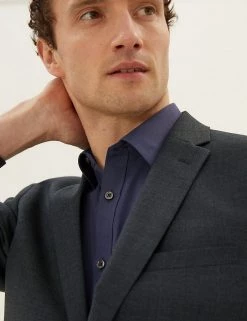 M&S Collection Men The Ultimate Tailored Fit Wool Blend Jacket -New In Mens Store SD 03 T15 2015T XB X EC 1