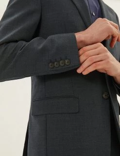 M&S Collection Men The Ultimate Tailored Fit Wool Blend Jacket -New In Mens Store SD 03 T15 2015T XB X EC 3