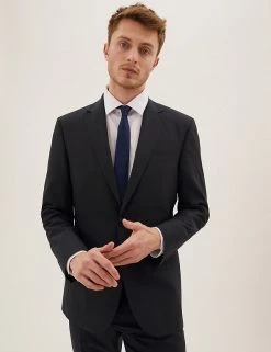 M&S Collection Men's Blazers The Ultimate Regular Fit Blend Wool Jacket