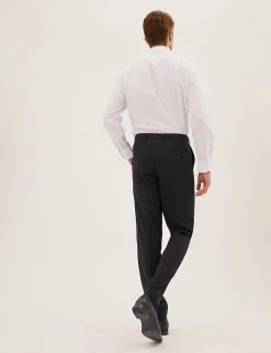 M&S Collection Smart Trousers The Ultimate Regular Fit Wool Blend Trousers 12 M&S Collection Smart Trousers The Ultimate Regular Fit Wool Blend Trousers -New In Mens Store SD 03 T15 2100Y Y0 X EC 3