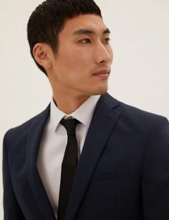 M&S Collection Men's Coats & Jackets Navy Slim Fit Pure Wool Jacket 9 M&S Collection Men's Coats & Jackets Navy Slim Fit Pure Wool Jacket -New In Mens Store SD 03 T15 2203F F3 X EC 1