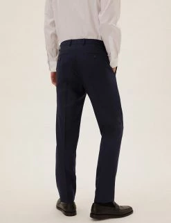 M&S SARTORIAL Men's Trousers Slim Fit Pure Wool Trousers -New In Mens Store SD 03 T15 2204F F3 X EC 1