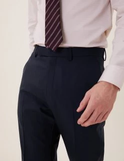 M&S Collection Men's Trousers Regular Fit Pure Wool Trousers -New In Mens Store SD 03 T15 2204Y F3 X EC 1