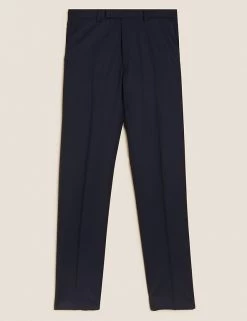 M&S Collection Men's Trousers Regular Fit Pure Wool Trousers -New In Mens Store SD 03 T15 2204Y F3 X EC 90