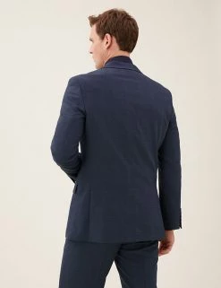 M&S Collection Luxury Men's Coats & Jackets Regular Fit Wool Rich Check Jacket -New In Mens Store SD 03 T15 2325Y BE X EC 3