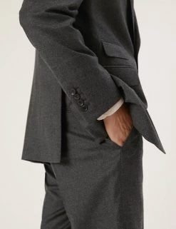 Savile Row Inspired Men Tailored Fit Pure Wool Jacket 11 Savile Row Inspired Men Tailored Fit Pure Wool Jacket -New In Mens Store SD 03 T15 2439T T0 X EC 2