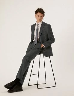 Savile Row Inspired Men Tailored Fit Pure Wool Trousers -New In Mens Store SD 03 T15 2440T T0 X EC 3