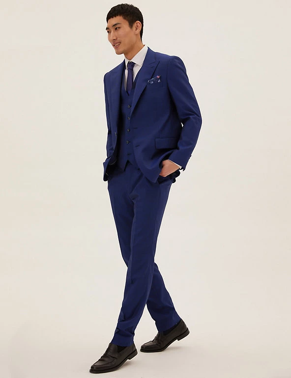 M&S Collection Men's Waistcoats Italian Wool Waistcoat 5 M&S Collection Men's Waistcoats Italian Wool Waistcoat - Image 5