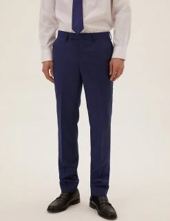 M&S SARTORIAL Men's Trousers Tailored Fit Italian Wool Trousers -New In Mens Store SD 03 T15 2452T XB X EC 3