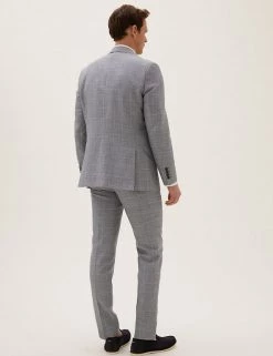 Savile Row Inspired Men's Coats & Jackets Tailored Fit Wool Rich Check Jacket -New In Mens Store SD 03 T15 2459T T1 X EC 4