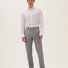 Savile Row Inspired Men's Trousers Tailored Fit Wool Rich Trousers