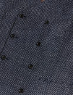 Savile Row Inspired Men's Waistcoats Wool Rich Double Breasted Waistcoat -New In Mens Store SD 03 T15 2461W F4 X EC 6