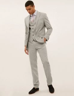 M&S Collection Men's Coats & Jackets Tailored Fit Italian Linen Miracle™ Jacket 12 M&S Collection Men's Coats & Jackets Tailored Fit Italian Linen Miracle™ Jacket -New In Mens Store SD 03 T15 3359T XH X EC 4