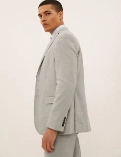 M&S Collection Men Big & Tall Tailored Fit Linen Rich Jacket -New In Mens Store SD 03 T15 3359Z XH X EC 1