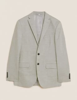 M&S Collection Men Big & Tall Tailored Fit Linen Rich Jacket -New In Mens Store SD 03 T15 3359Z XH X EC 90
