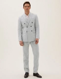 M&S Collection Men Tailored Fit Italian Linen Miracle™ Jacket -New In Mens Store SD 03 T15 3361D T0 X EC 1