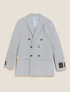 M&S Collection Men Tailored Fit Italian Linen Miracle™ Jacket -New In Mens Store SD 03 T15 3361D T0 X EC 90