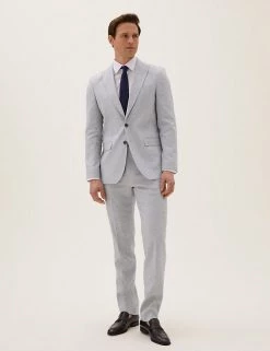 M&S Collection Men's Coats & Jackets Tailored Fit Italian Linen Miracle™ Jacket 10 M&S Collection Men's Coats & Jackets Tailored Fit Italian Linen Miracle™ Jacket -New In Mens Store SD 03 T15 3361T T0 X EC 1