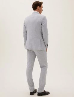 M&S Collection Men's Coats & Jackets Tailored Fit Italian Linen Miracle™ Jacket 13 M&S Collection Men's Coats & Jackets Tailored Fit Italian Linen Miracle™ Jacket -New In Mens Store SD 03 T15 3361T T0 X EC 4