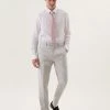 M&S Collection Men's Trousers Slim Fit Italian Linen Miracle™ Trousers