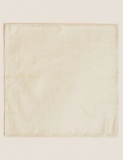 M&S Collection Men's Ties Woven Pure Silk Tie & Pocket Square Set -New In Mens Store SD 03 T15 7155P R0 X EC 1