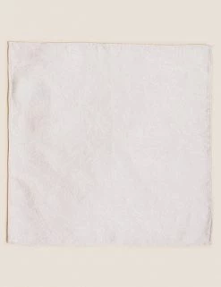 M&S Collection Men's Ties Paisley Pure Silk Tie & Pocket Square Set 17 M&S Collection Men's Ties Paisley Pure Silk Tie & Pocket Square Set -New In Mens Store SD 03 T15 7156P CH X EC 1