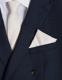 M&S Collection Men's Ties Paisley Pure Silk Tie & Pocket Square Set 16 M&S Collection Men's Ties Paisley Pure Silk Tie & Pocket Square Set -New In Mens Store SD 03 T15 7156P CH X EC 90